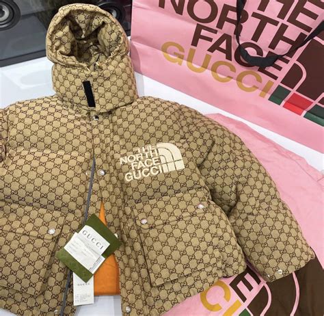 shop gucci x north face